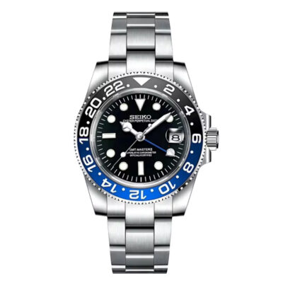 Seiko Mod GMT Master-II Batman
