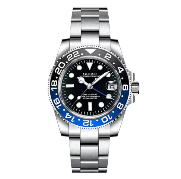 Seiko Mod GMT Master-II Batman