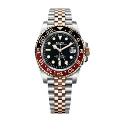 Seiko Mod GMT-Master II Rot Beer